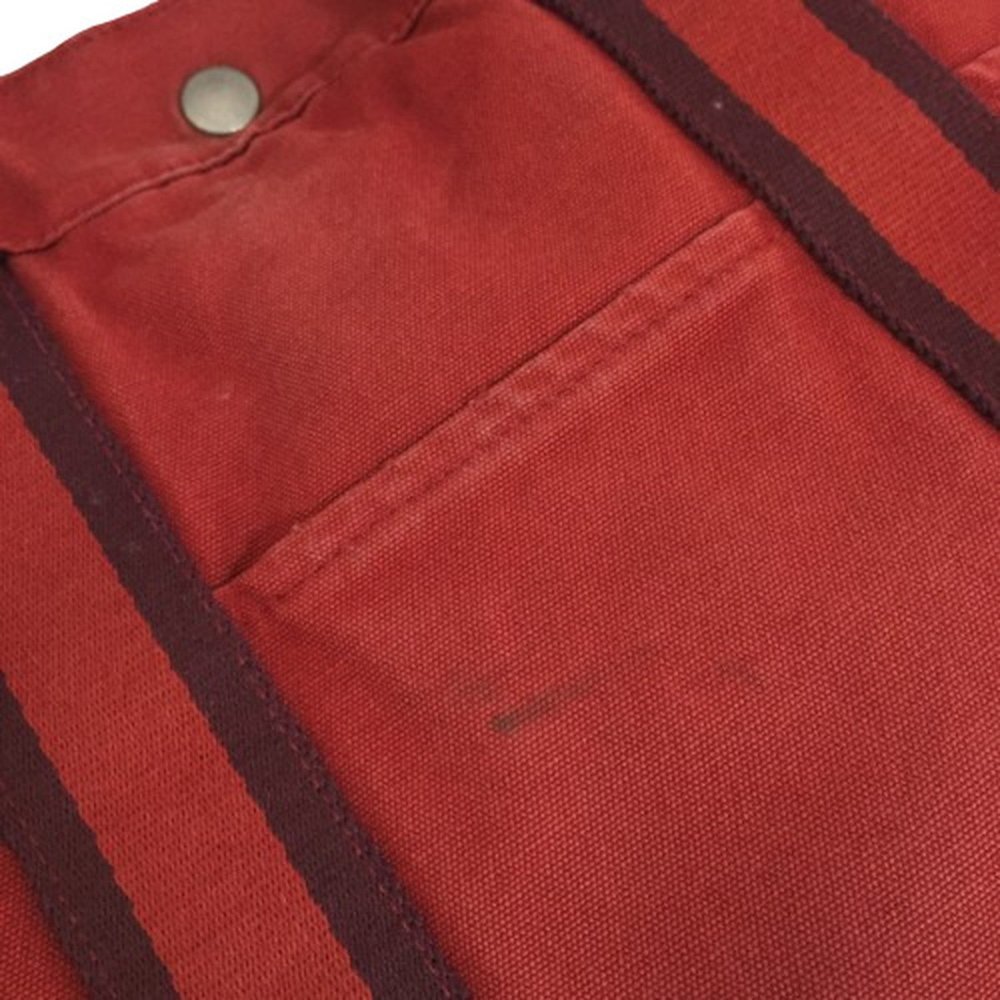 HERMES Four Toe Tote MM Bag Men's Women's Bordeaux - Picture 6 of 9